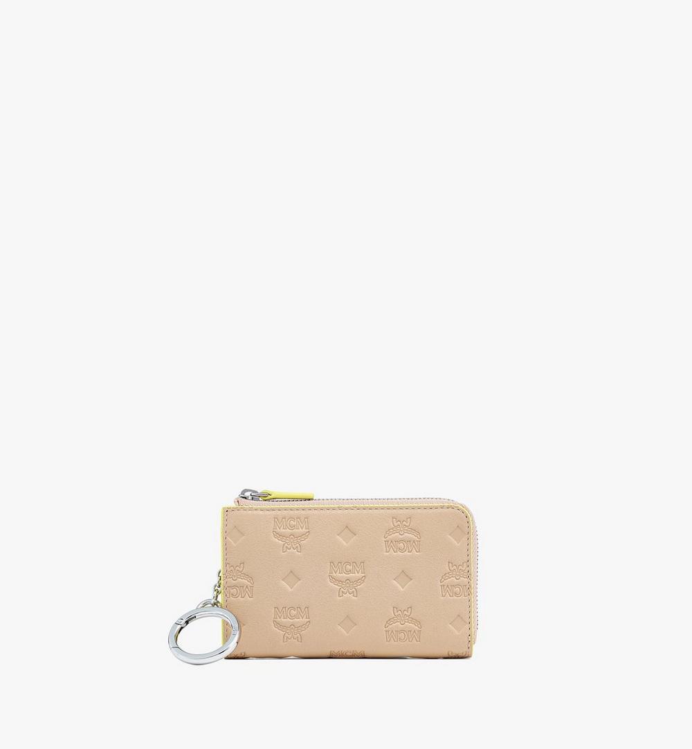 Klara Zip Card Wallet in Monogram Leather 1